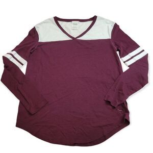 Pink jersey shirt XS